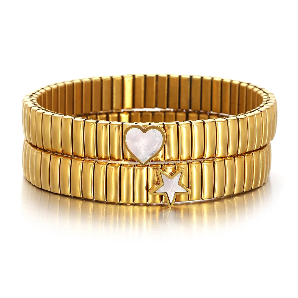 Pulseiras Elásticas Metálicas