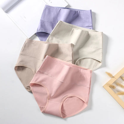 Cueca Modeladora de Cintura Alta Pack 4PCS