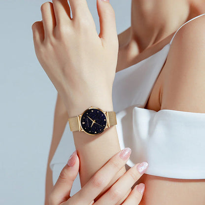Relógio Feminino Elegante e Prático em Aço Inox Hannah Martin