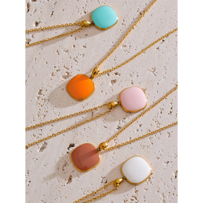 Colar de Pendente de Cor