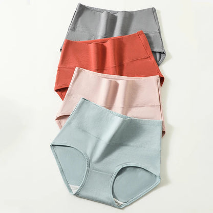 Cueca Modeladora de Cintura Alta Pack 4PCS