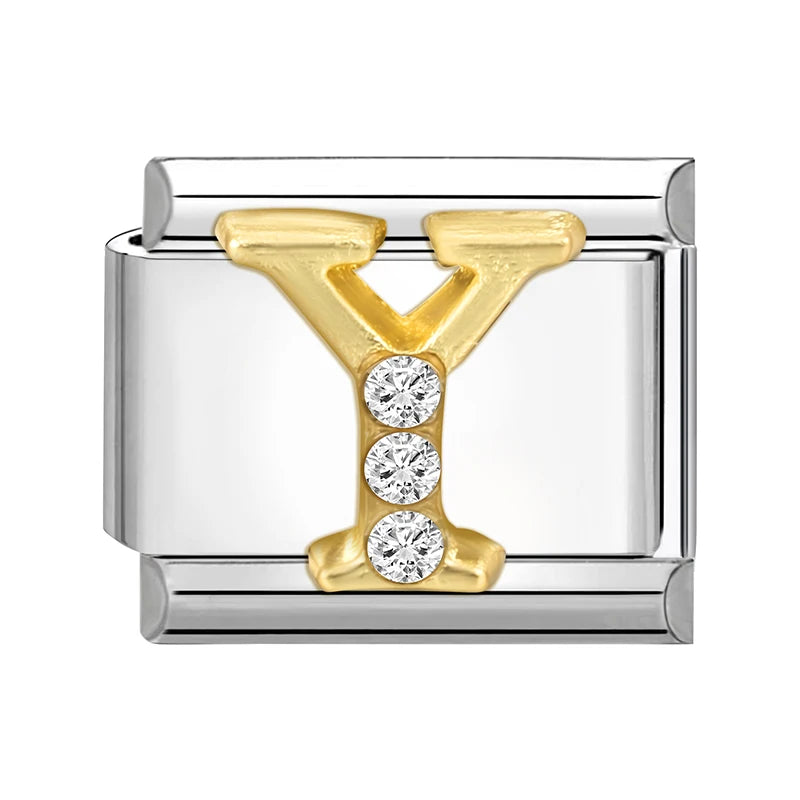 Charms Links Letras Brilhantes