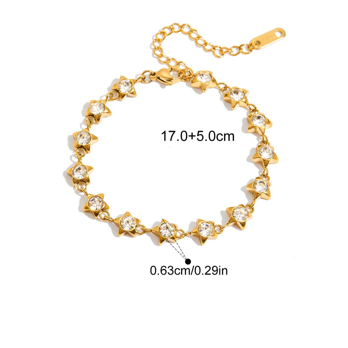 Pulseiras de Corrente - Aço inoxidável