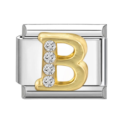 Charms Links Letras Brilhantes