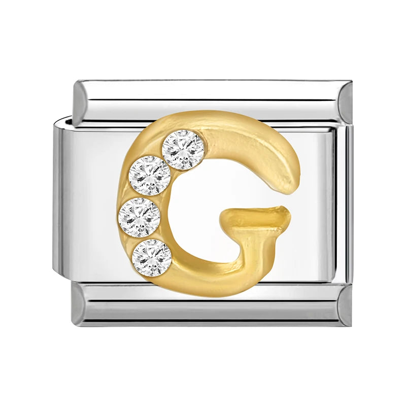 Charms Links Letras Brilhantes