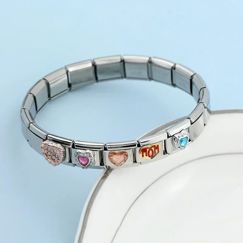 Charms Links Corações