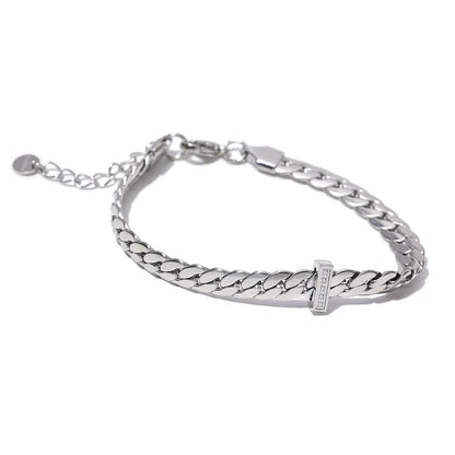 Pulseira de Corrente - Aço inoxidável