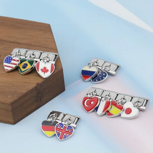 Charms Links Bandeira