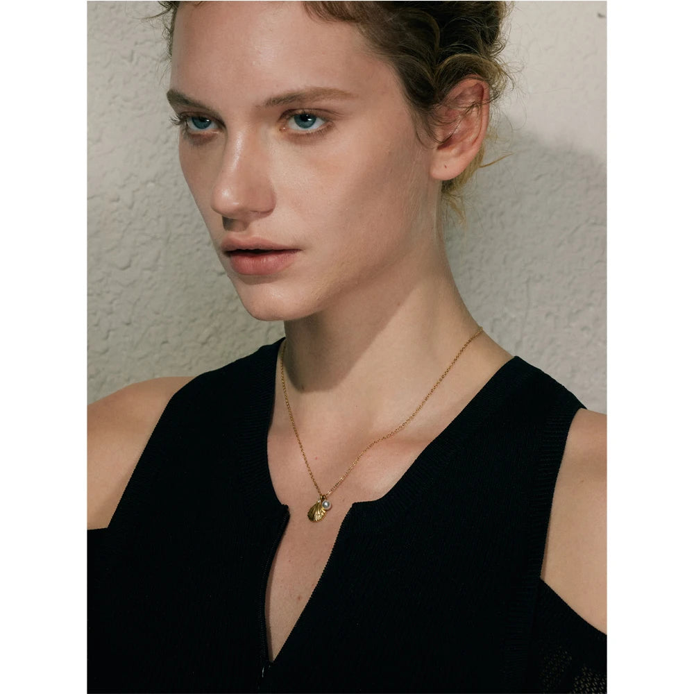 Colar de Concha e Pérola