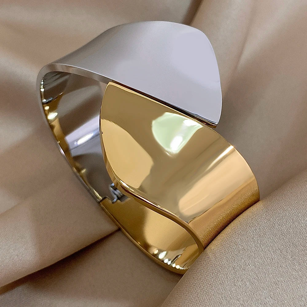 Pulseiras Mescladas em Aço Inox Mesclado