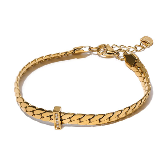 Pulseira de Corrente - Aço inoxidável
