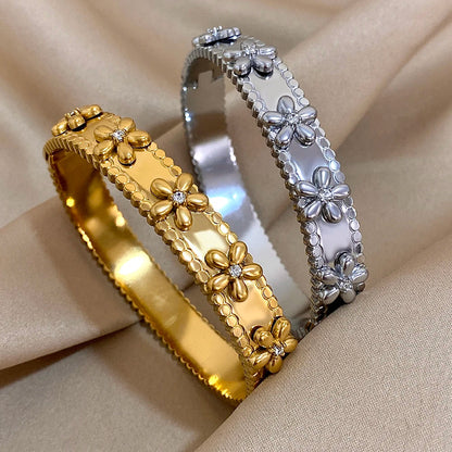 Pulseiras Rígidas em Aço Inox