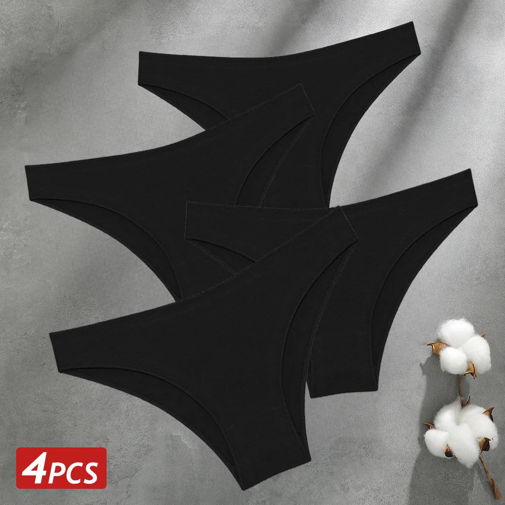 Cuecas de Algodão Pack 4PCS