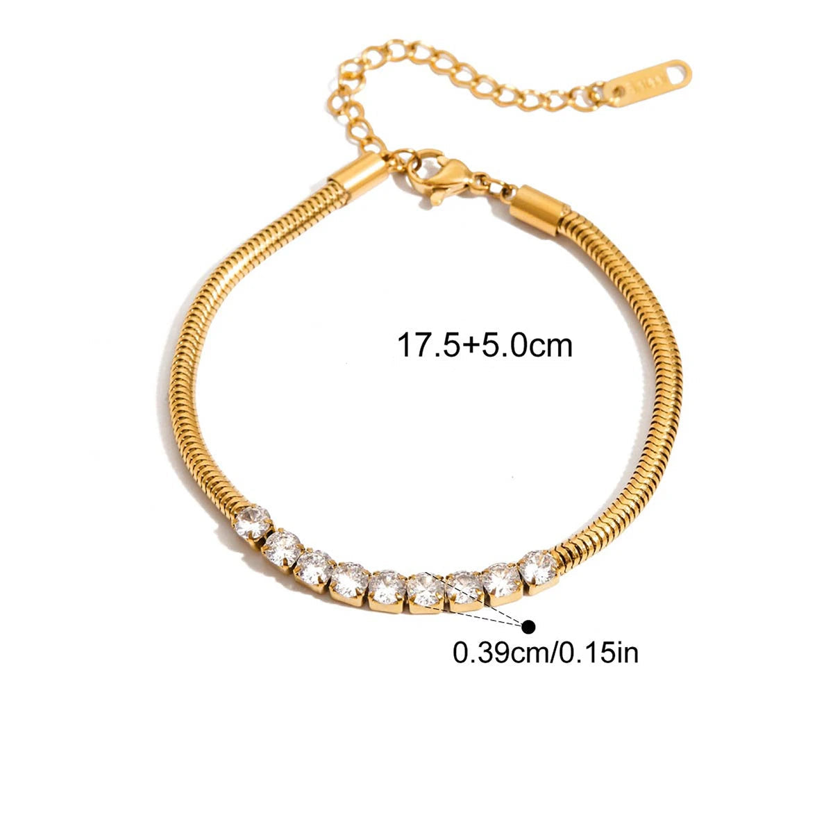 Pulseiras de Corrente - Aço inoxidável