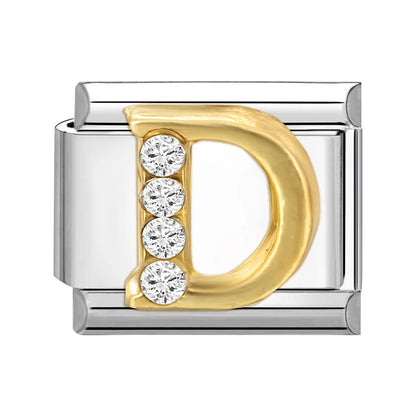 Charms Links Letras Brilhantes