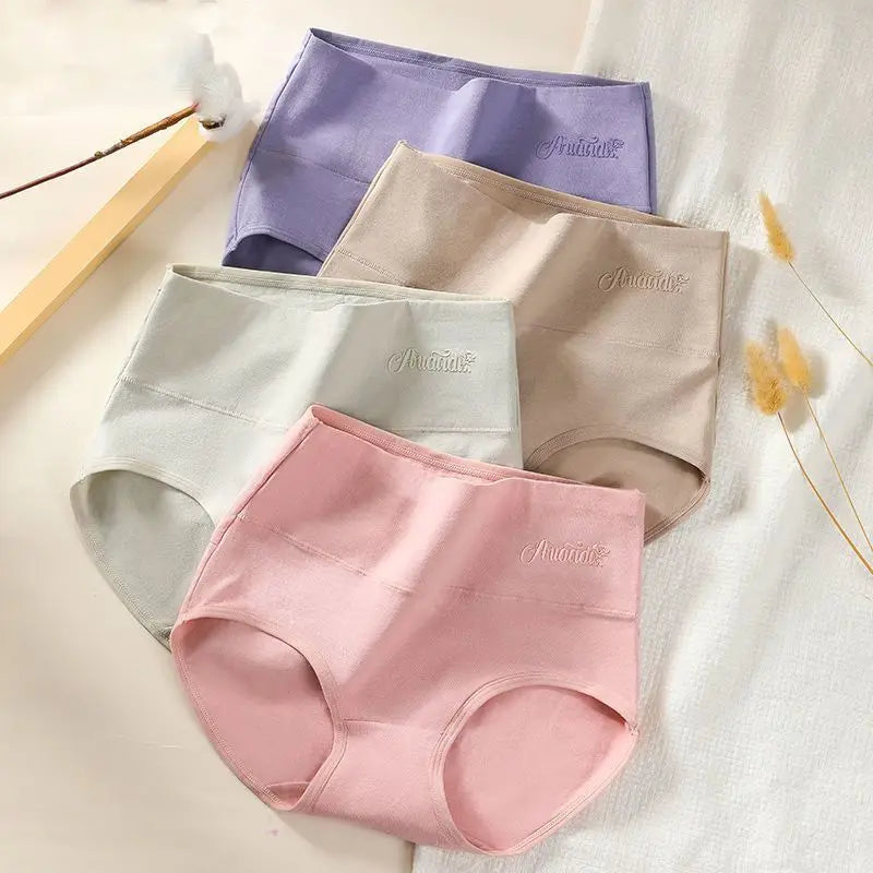 Cueca Modeladora de Cintura Alta Pack 4PCS
