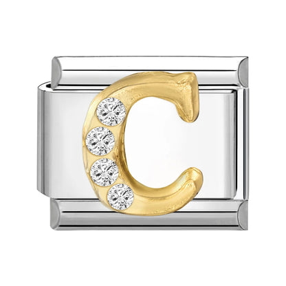 Charms Links Letras Brilhantes