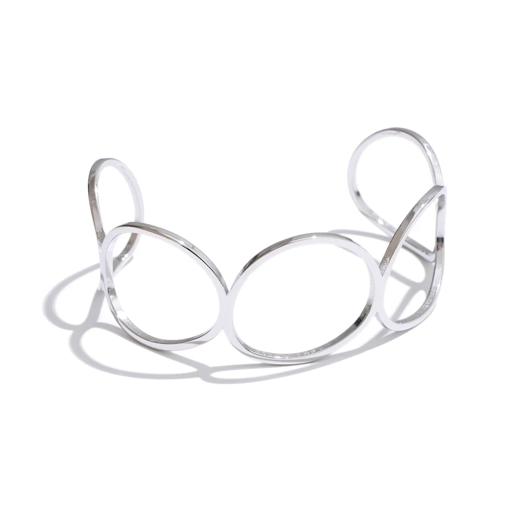 Bracelete Bangle - Aço inoxidável