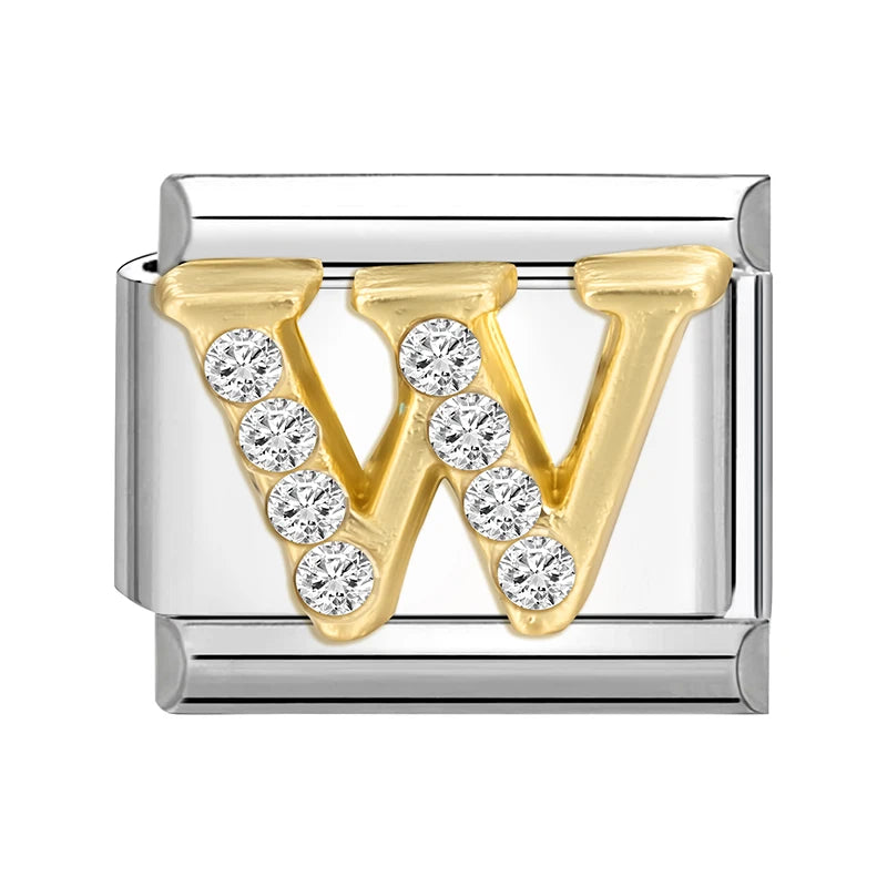 Charms Links Letras Brilhantes