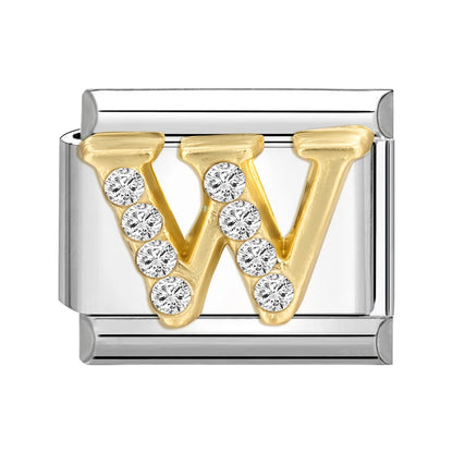 Charms Links Letras Brilhantes