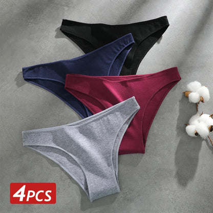 Cuecas de Algodão Pack 4PCS