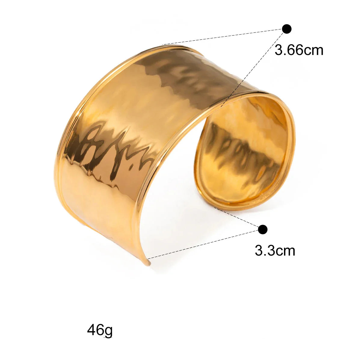 Pulseiras Clássicas em Aço Inoxidável Frizada