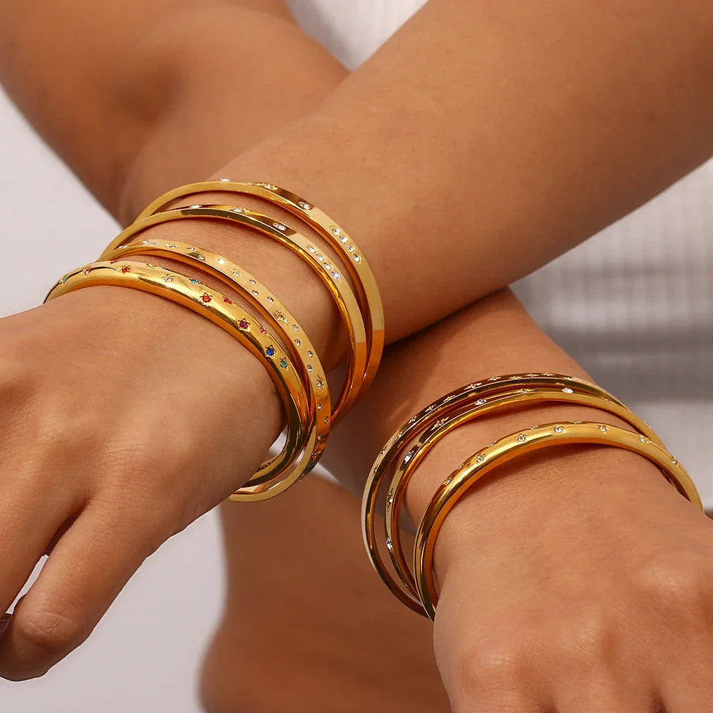 Pulseiras Clássicas em Aço Inoxidável