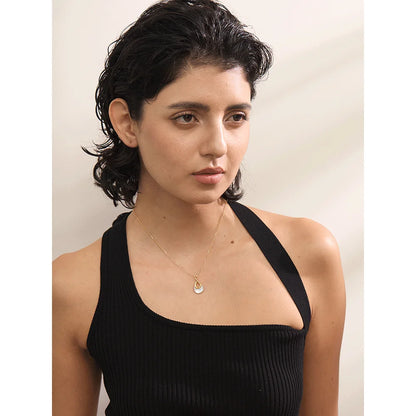 Colar Pendente de Pedra Natural