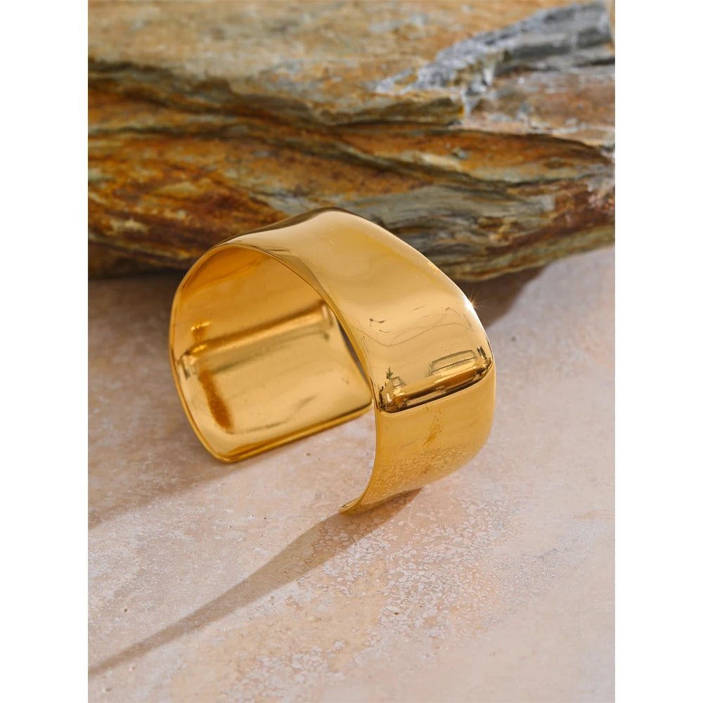 Bangle Geométrica - Aço inoxidável
