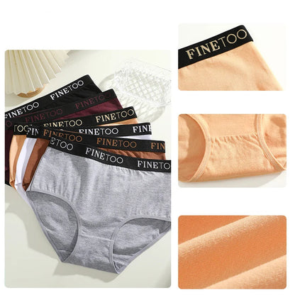 Cuecas Femininas de Algodão Pack 6PCS