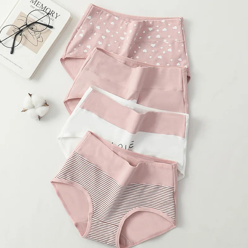 Cueca Modeladora de Cintura Alta Pack 4PCS