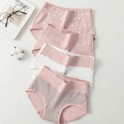 Cueca Modeladora de Cintura Alta Pack 4PCS