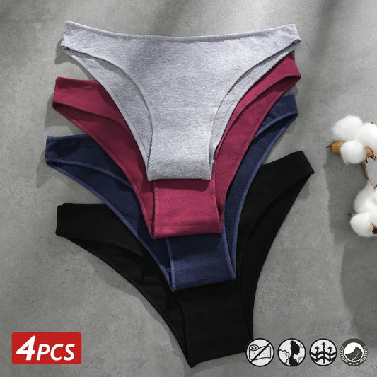 Cuecas de Algodão Pack 4PCS