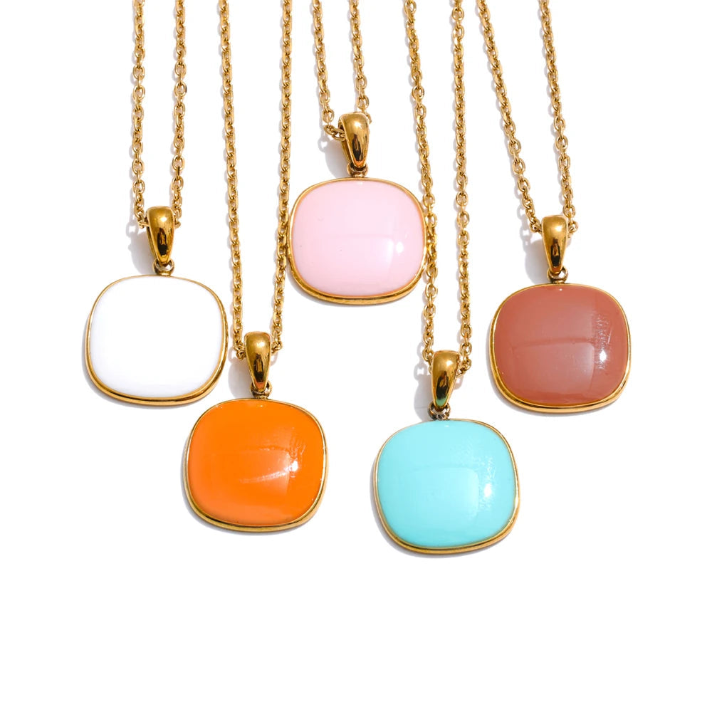 Colar de Pendente de Cor