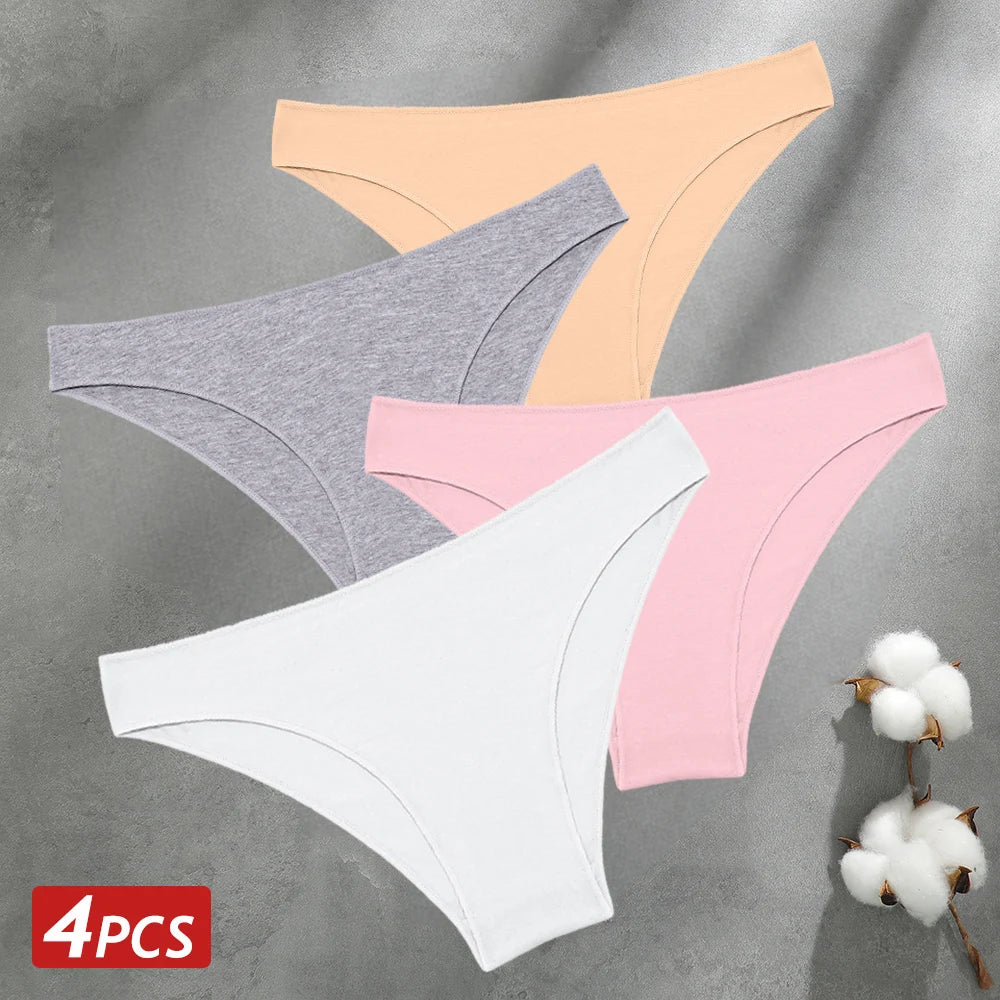 Cuecas de Algodão Pack 4PCS