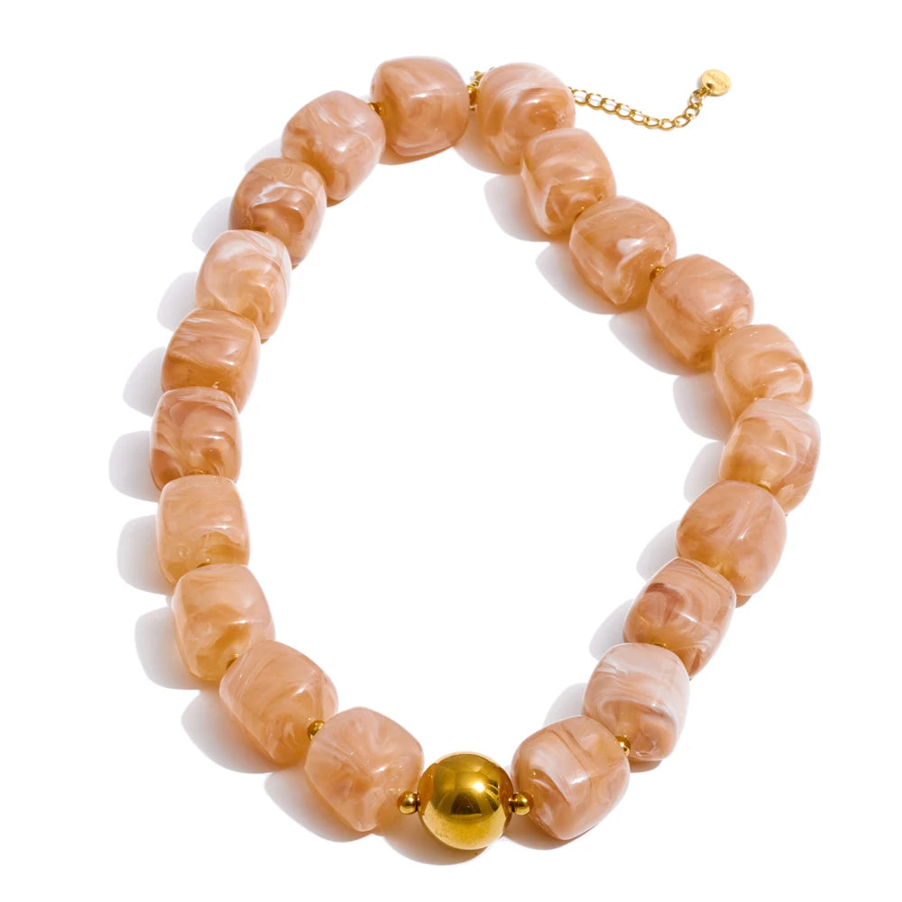 Colar e Pulseira de Missangas