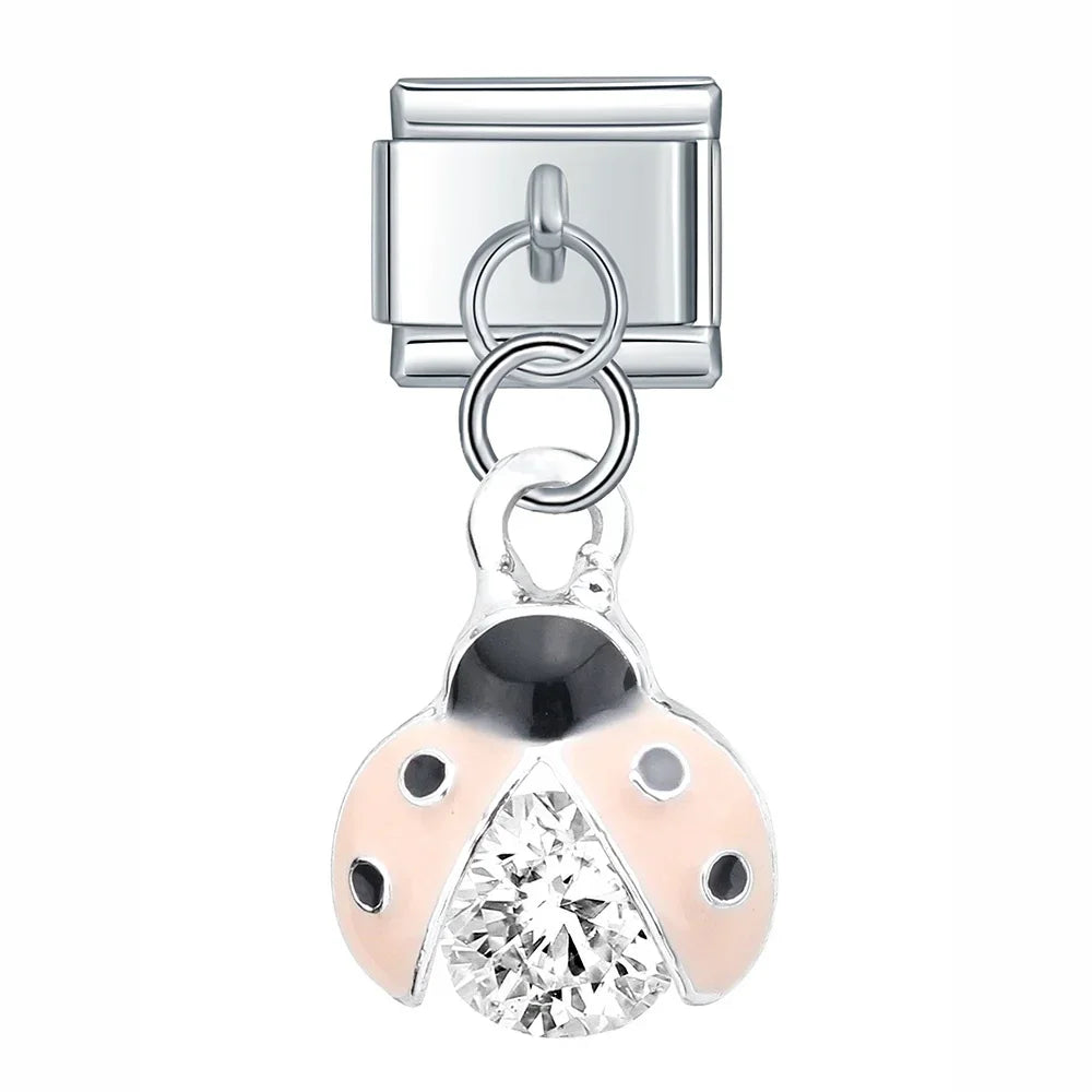 Charms Links Joaninhas e Peixes