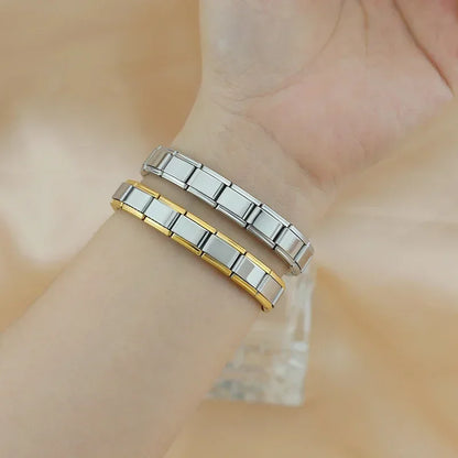 Pulseiras Italianas Originais em Aço Inoxidável