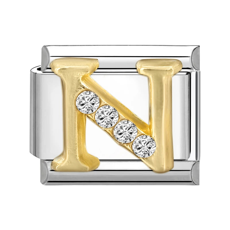 Charms Links Letras Brilhantes