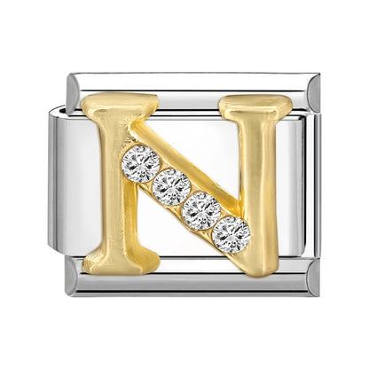 Charms Links Letras Brilhantes