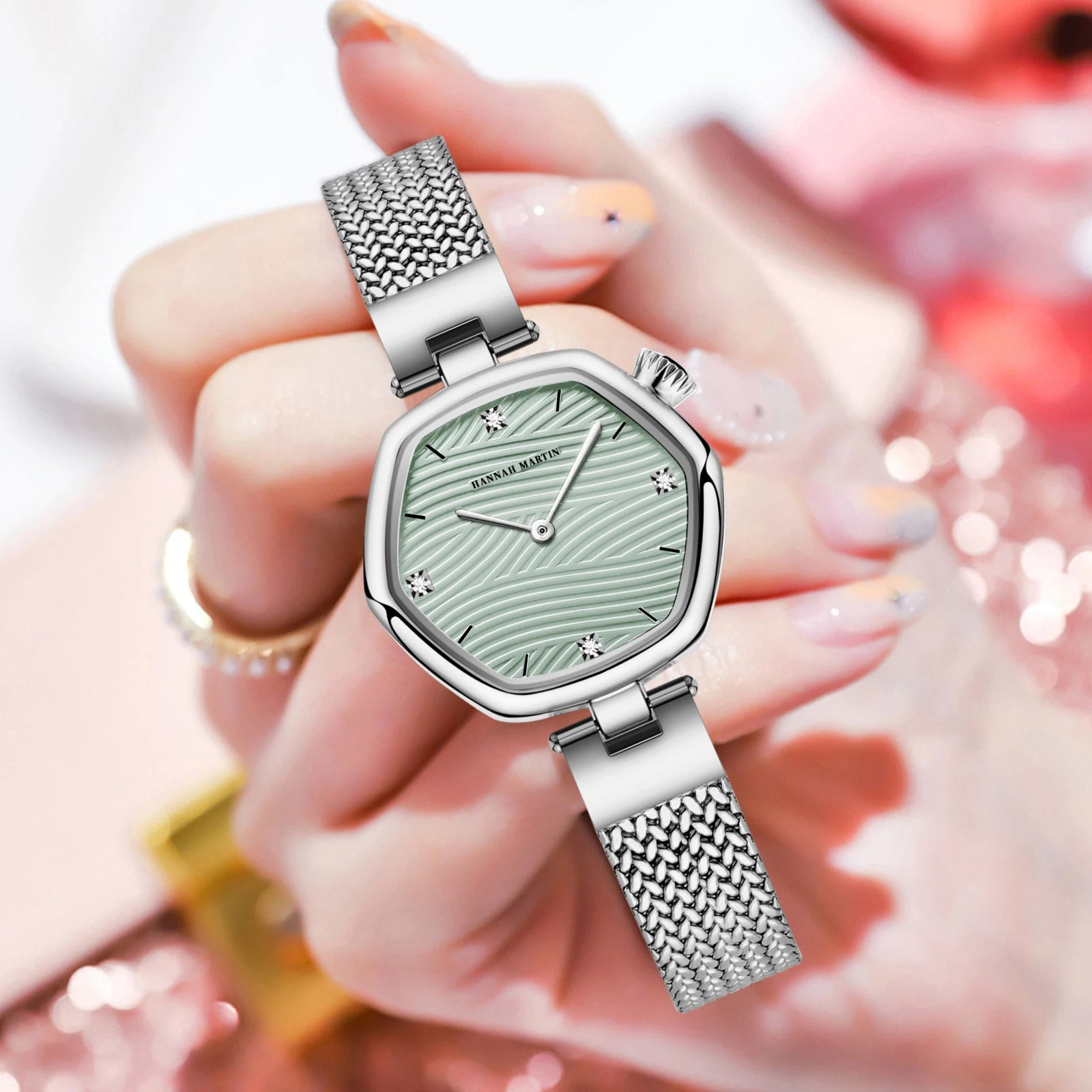 Relógio Feminino de Aço Inox