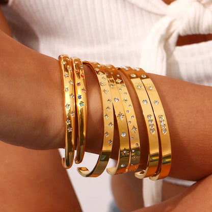 Pulseiras Clássicas em Aço Inoxidável