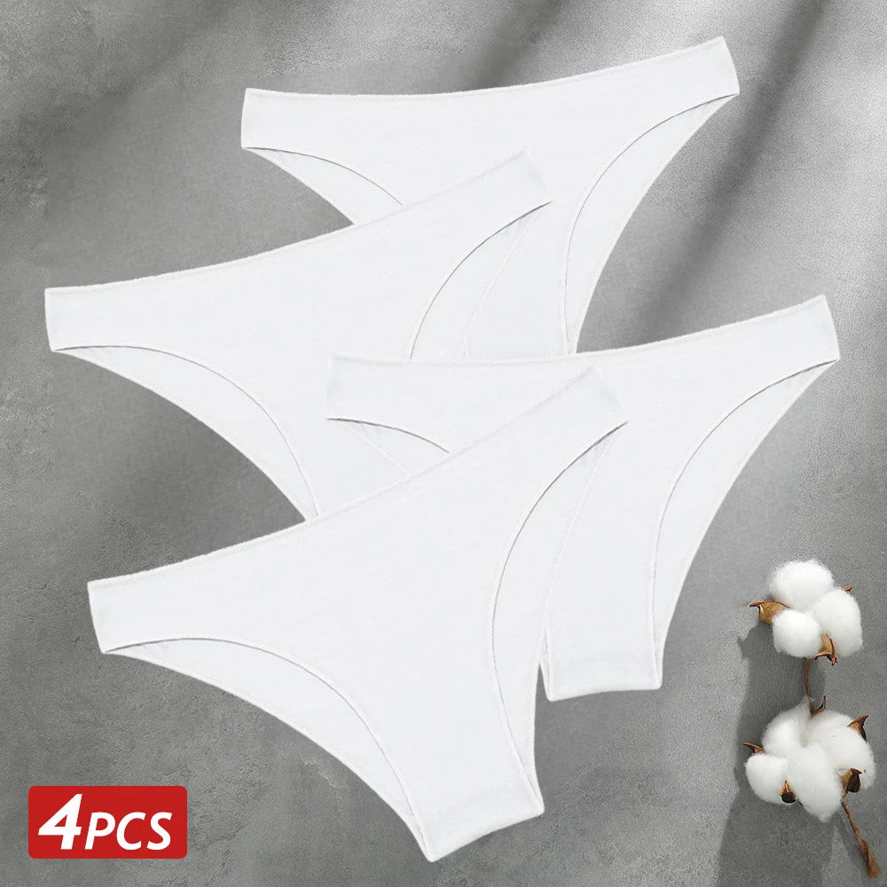 Cuecas de Algodão Pack 4PCS