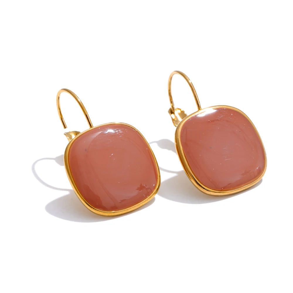 Brincos Quadrados Coloridos