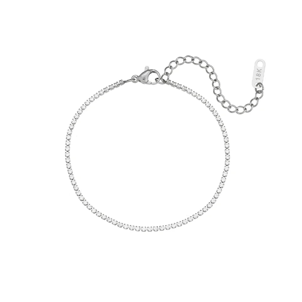 Pulseira Minimalista de Zircónia