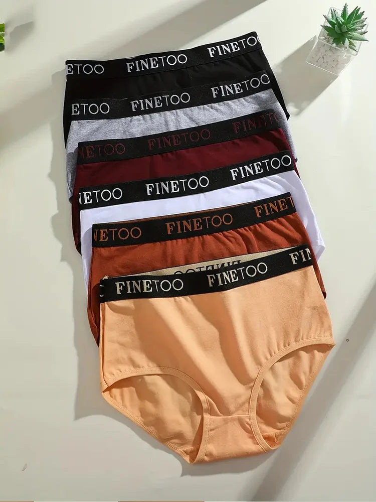 Cuecas Femininas de Algodão Pack 6PCS