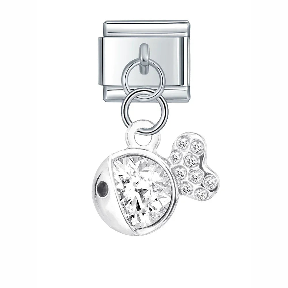 Charms Links Joaninhas e Peixes