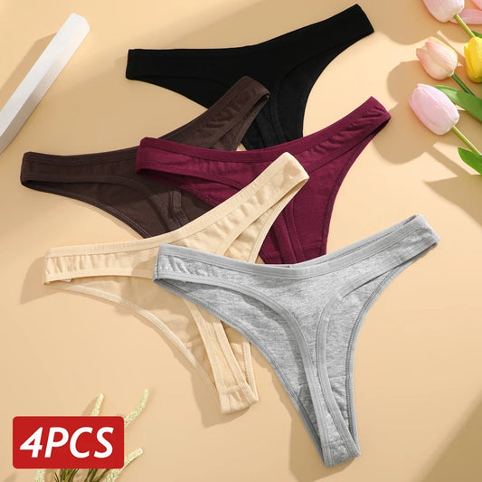 Cuecas de Algodão Pack 4PCS