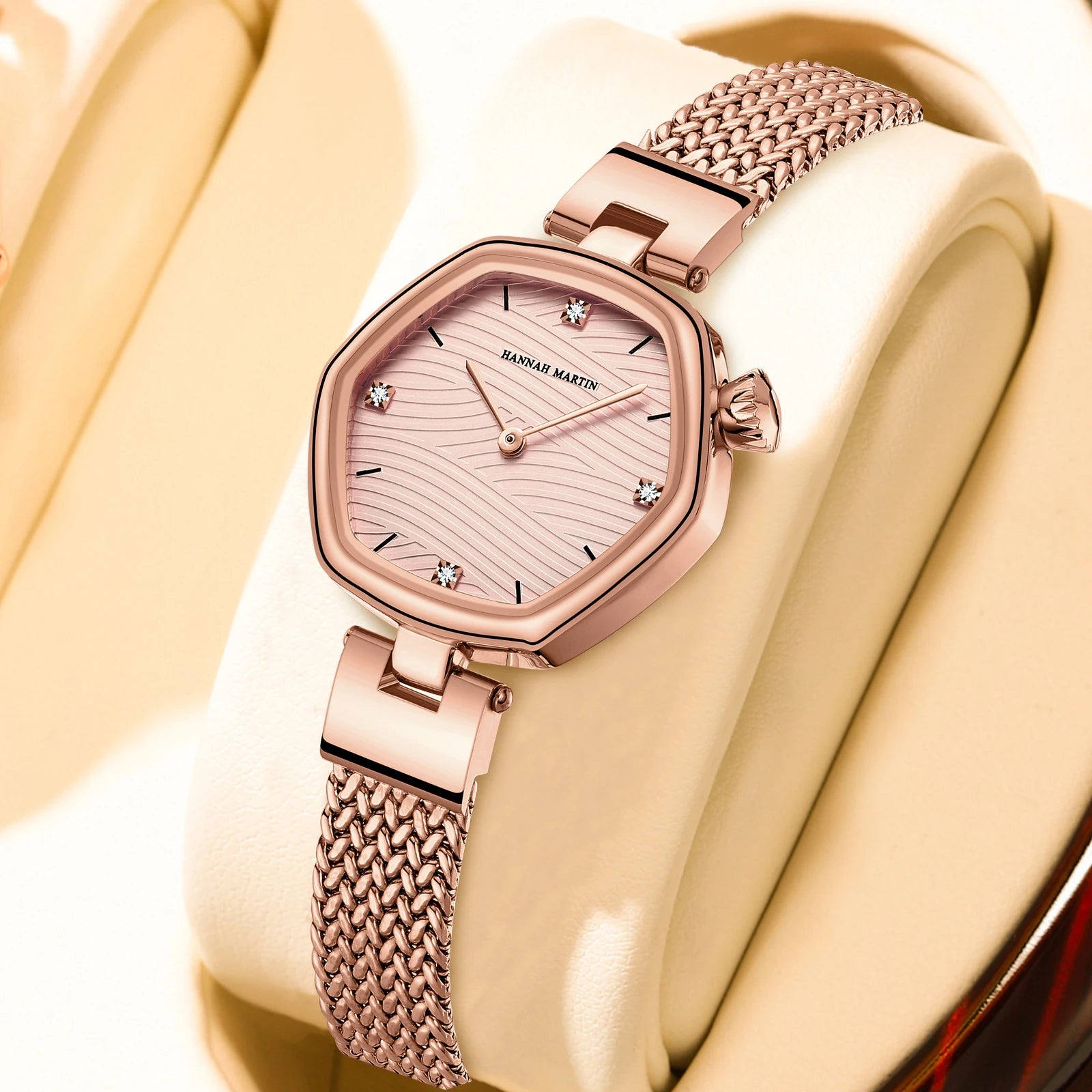 Relógio Feminino de Aço Inox
