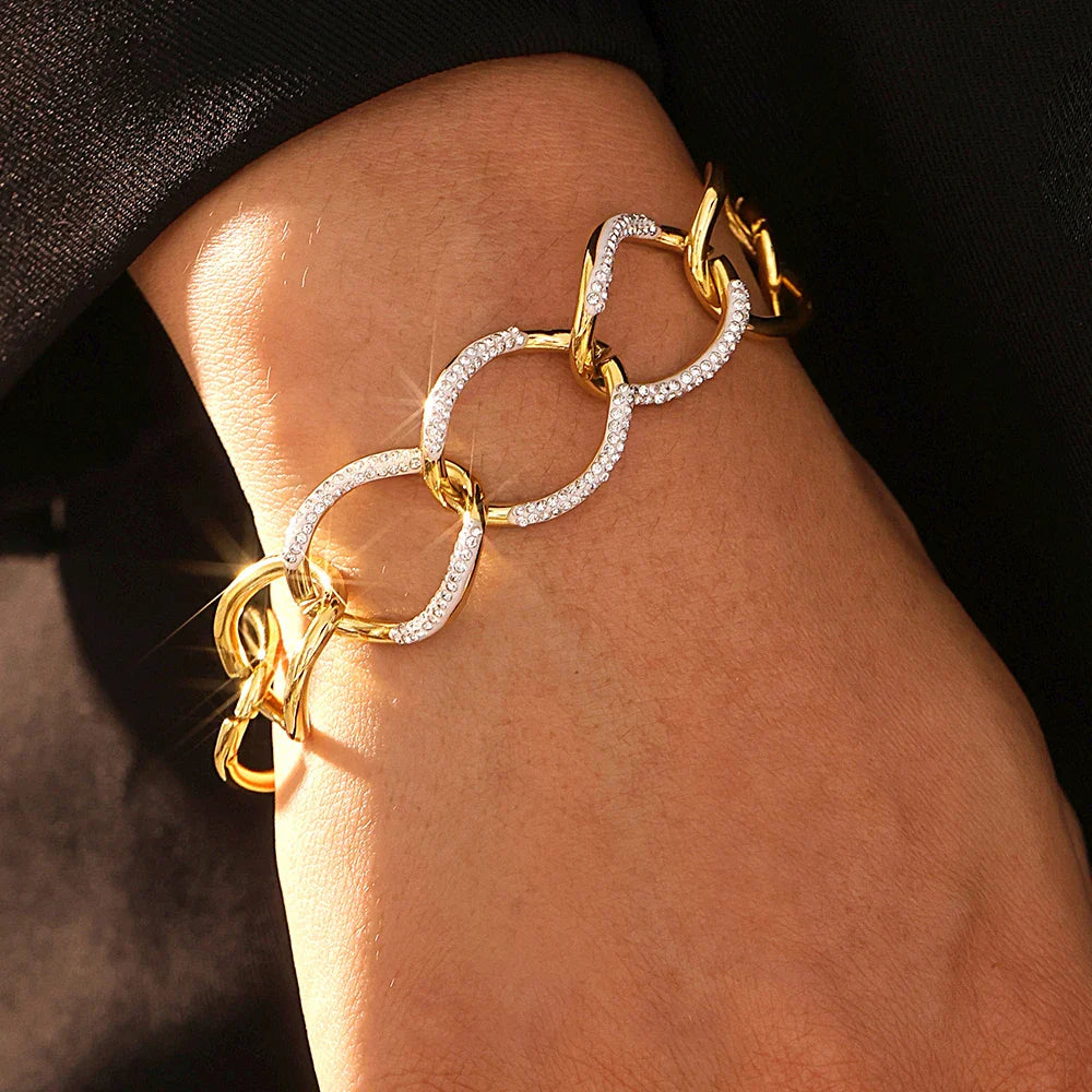 Pulseira de Elos Elegante